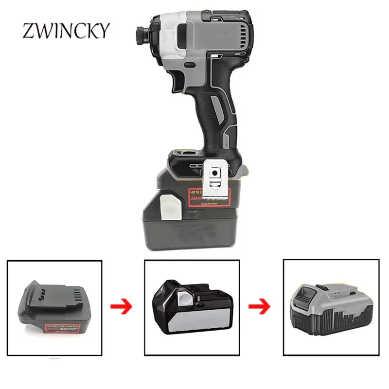 Power Tools Use - Adapter ZWINCKY do użytku z akumulatorem