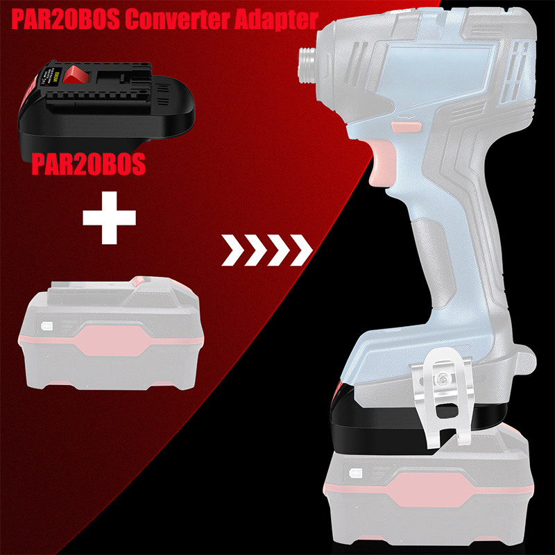 Power Tools Use - Adapter akumulatora HAKSINKY PAR20BOS do elektronarzędzi