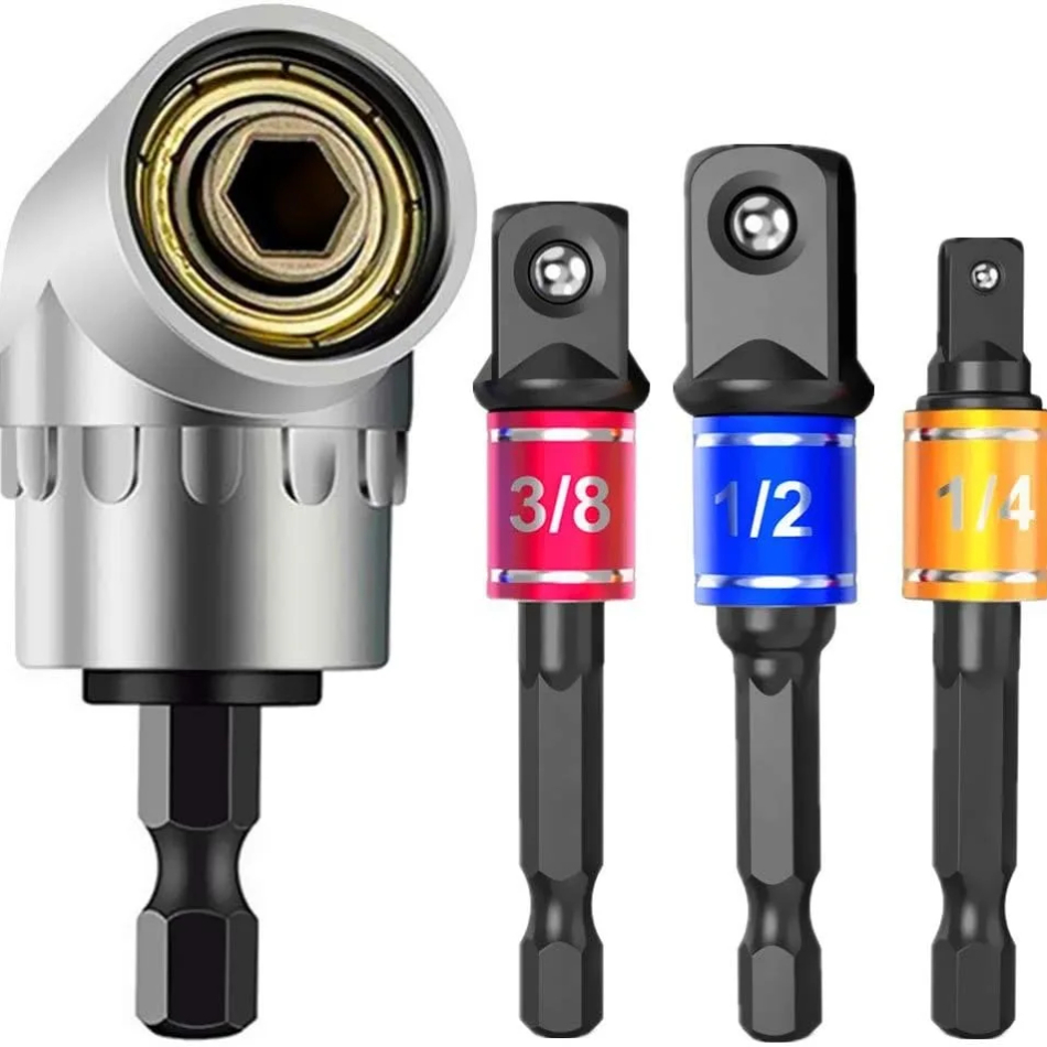 Power Tools Online - Zestaw przedłużek do wkrętarek i udarowych