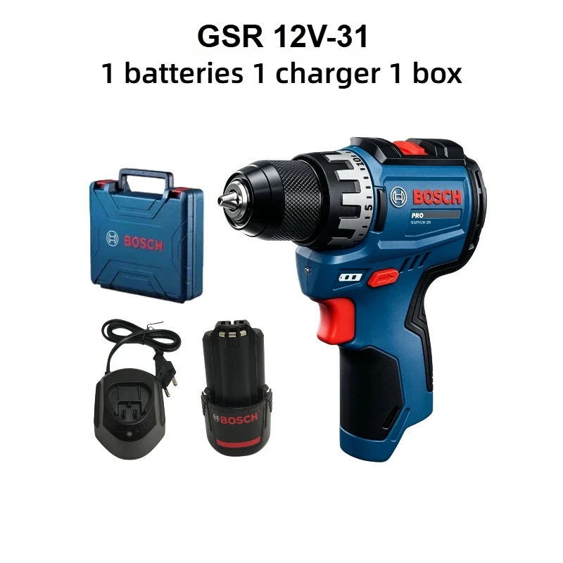 Power Tools Online - Wiertarko-wkrętarka akumulatorowa Bosch Professional GSR 12V-31,