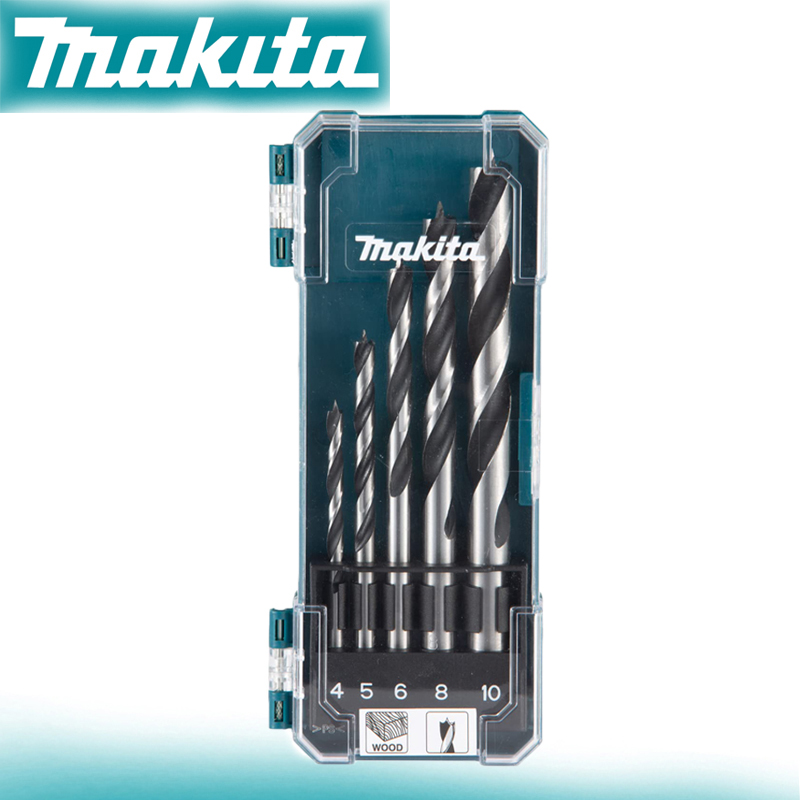 Power Tools Makita Set - Zestaw wierteł do drewna Makita D-72861,