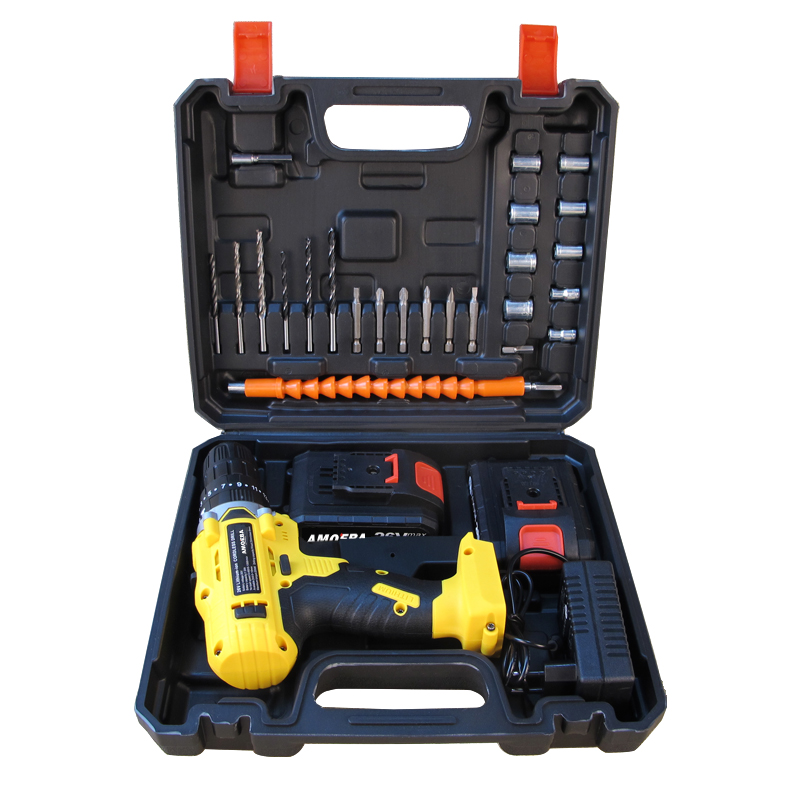 Power Tools Nepal - Wiertarko-wkrętarka elektryczna 36V z akumulatorem Li-ion,