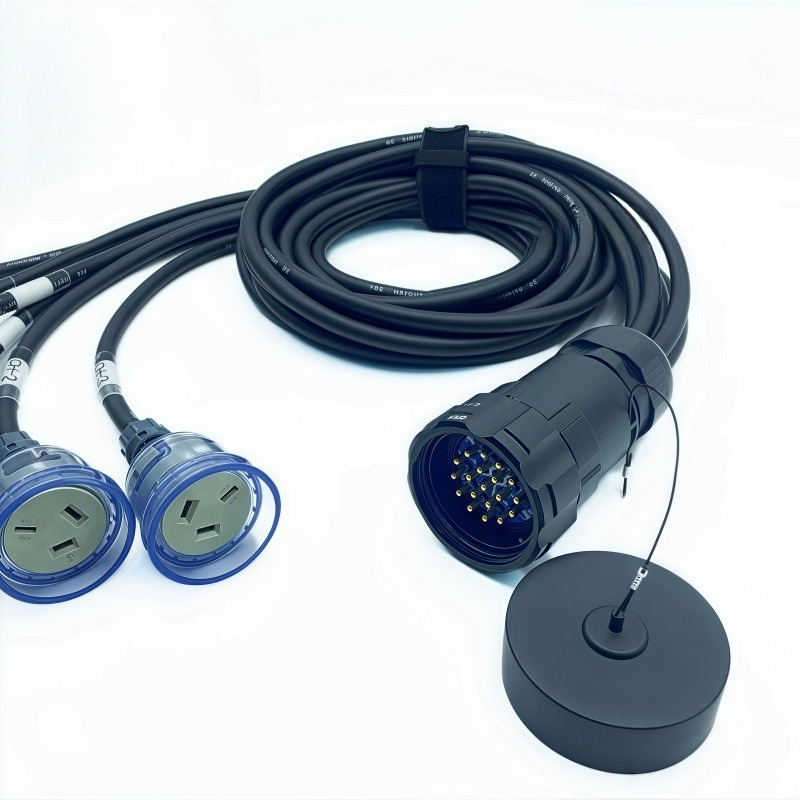 Power Tools Nz - Kabel zasilający Socapex 19-pin z luźnym