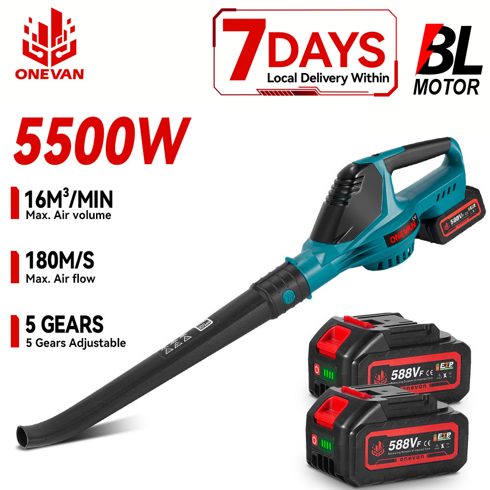 Power Tools Pink - ​ ONEVAN 5500W Bezszczotkowy Elektryczny Dmuchawa