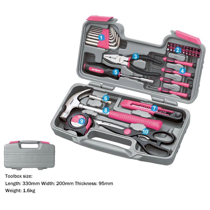 Różowy Zestaw Narzędzi Ręcznyc – Power Tools Pink recenzja i cena