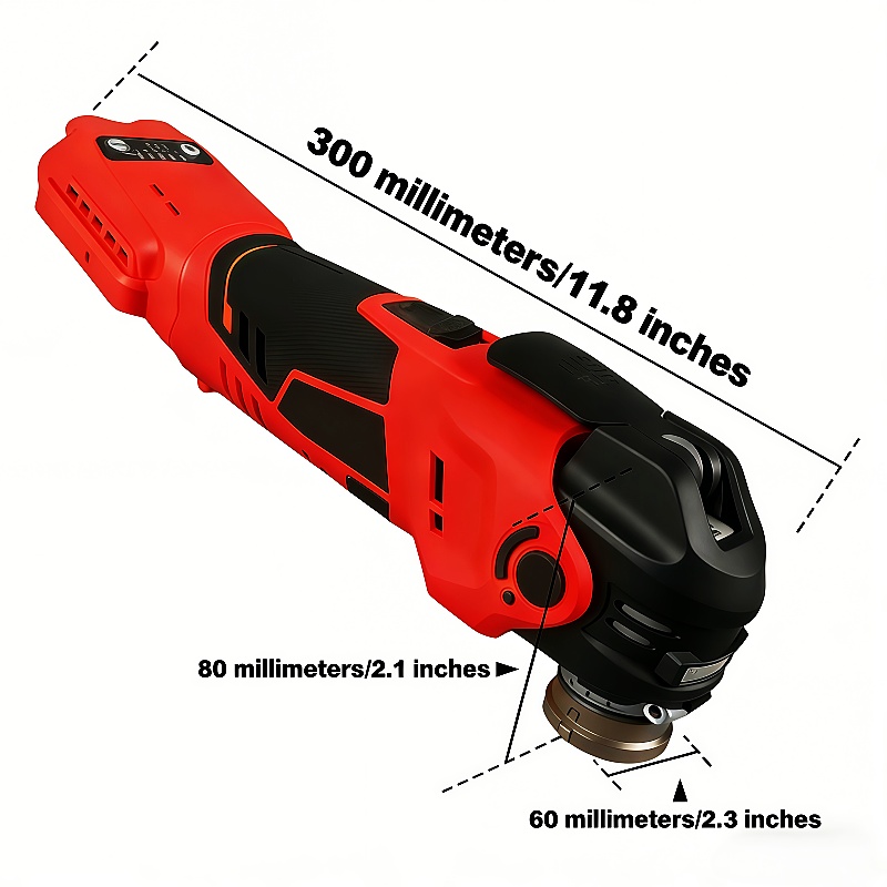 5-biegowy bezszczotkowy, akumu – Oscillating Multi Tool recenzja i cena