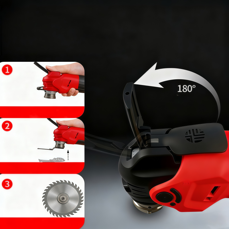 5-biegowy bezszczotkowy, akumu – Oscillating Multi Tool recenzja i cena