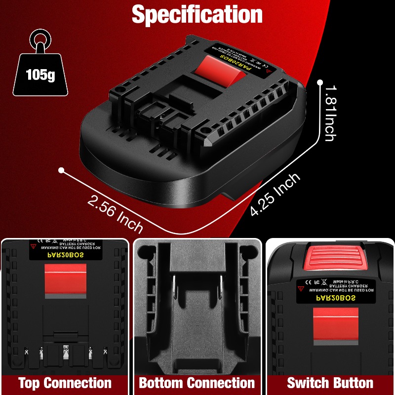 Adapter akumulatora HAKSINKY P – Power Tools Use recenzja i cena