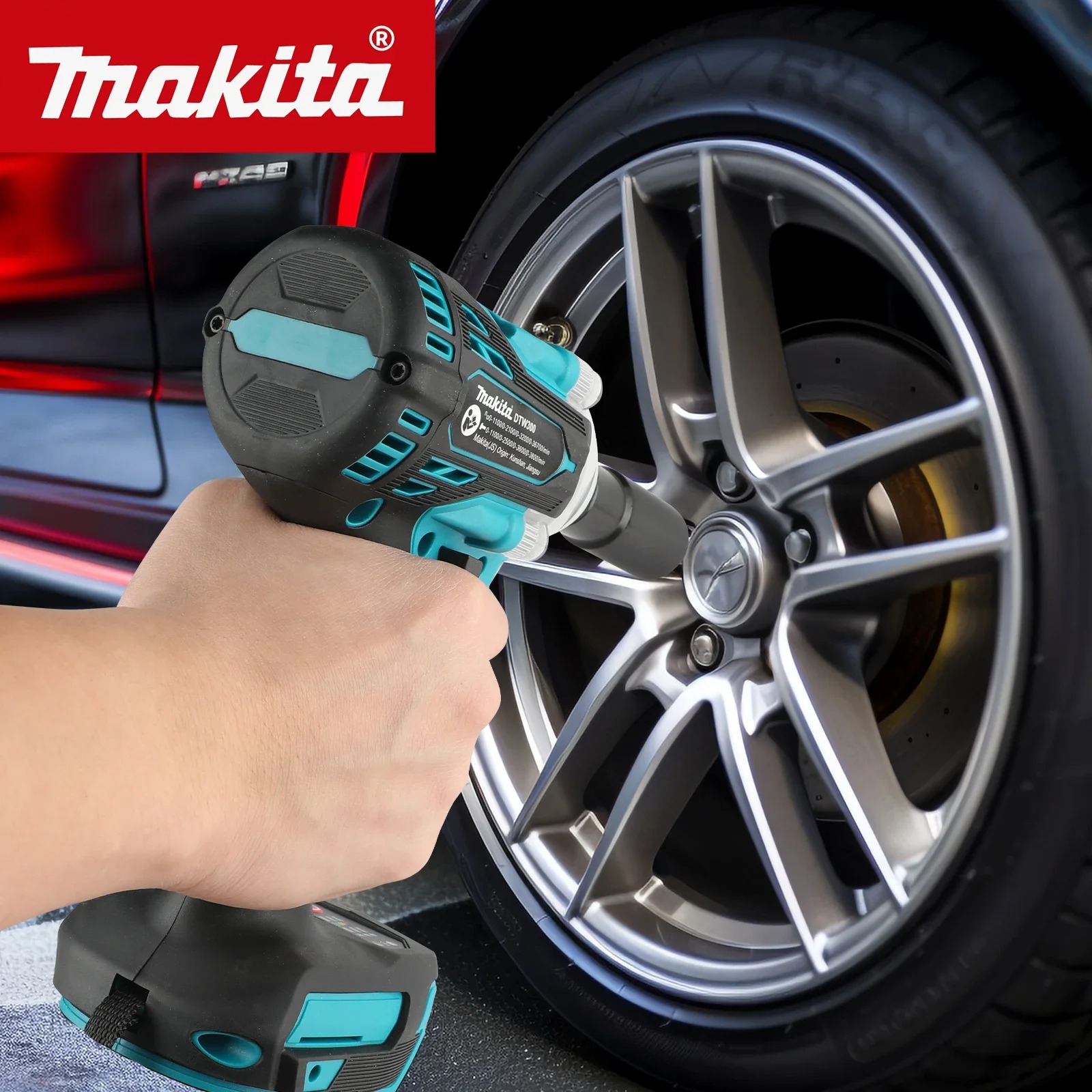 Zestaw narzędzi Makita DTW300  – Power Tools Makita Set recenzja i cena