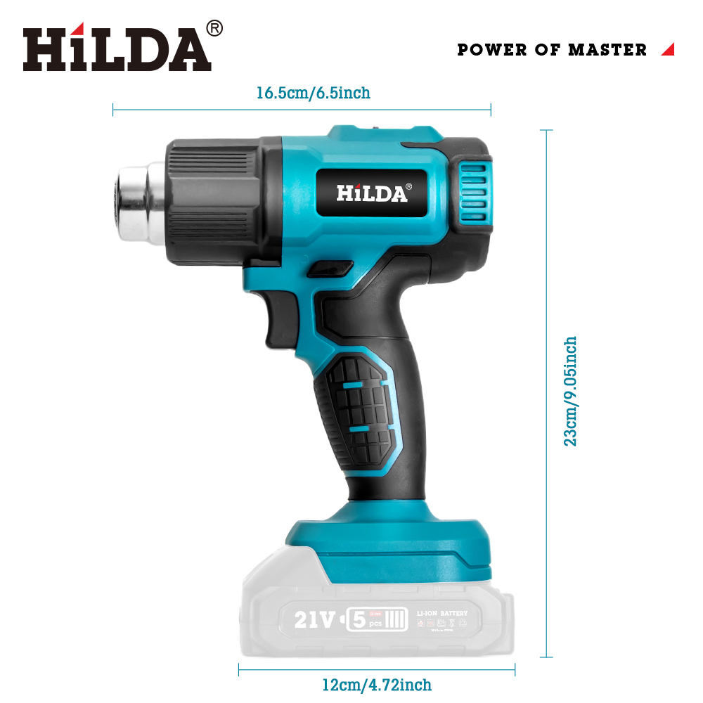 Pistolet na gorące powietrze H – Power Tools Pink recenzja i cena