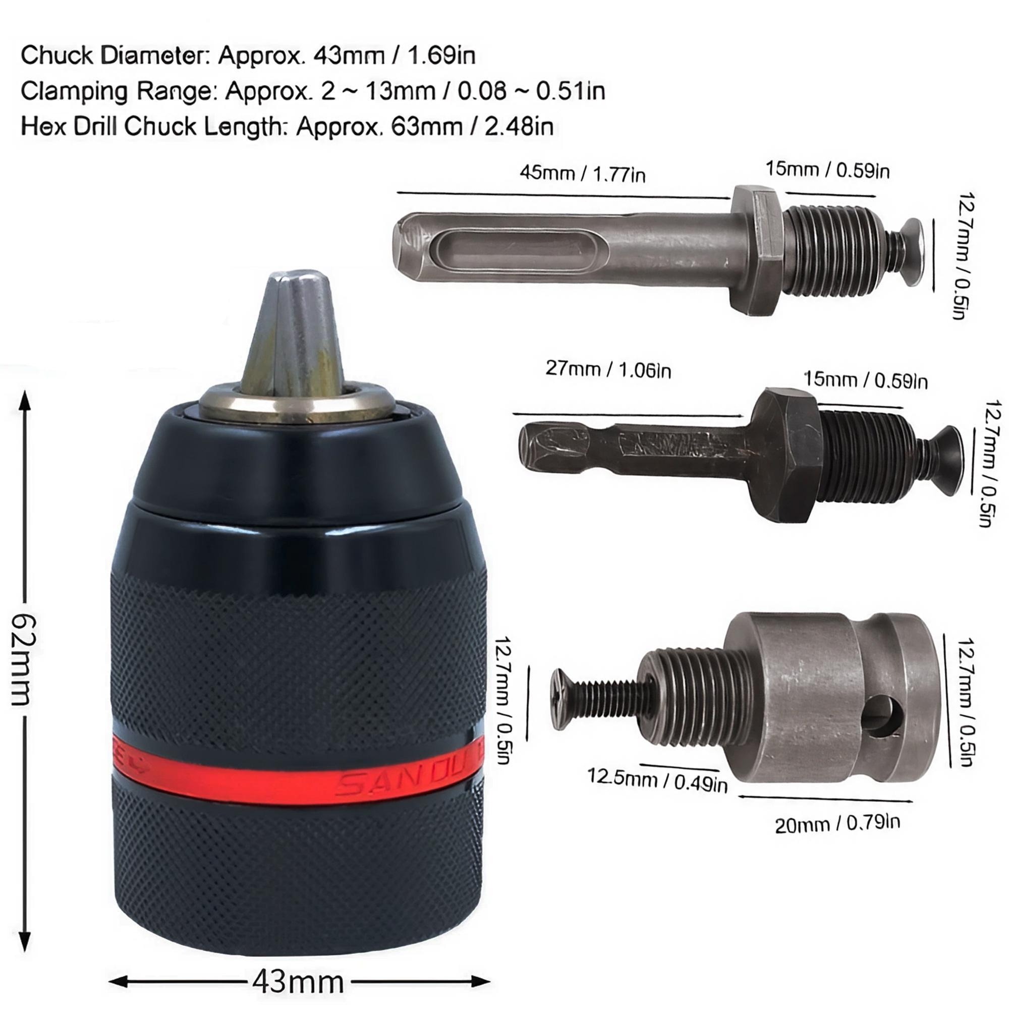 Bezkluczykowy uchwyt wiertarsk – Power Tools For Sale recenzja i cena