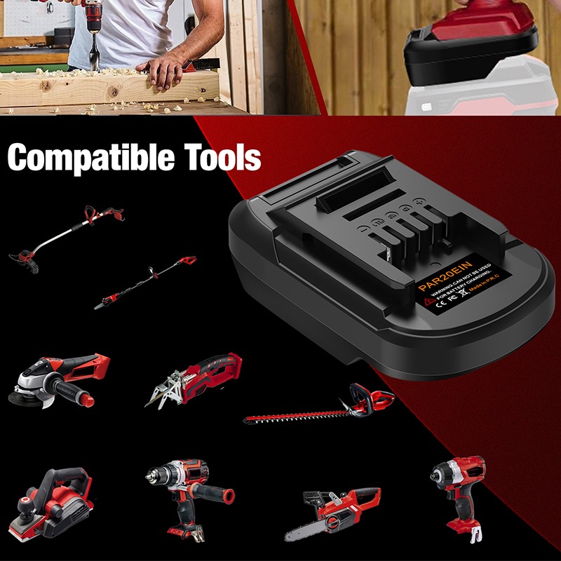 Adapter baterii HAKSINKY PAR20 – Power Tools Use recenzja i cena