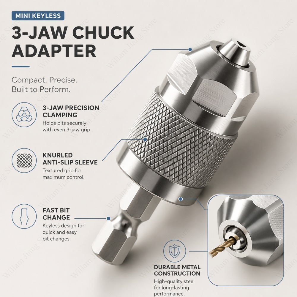 Adapter do wiertarki z 3 szczę – Power Tools Online recenzja i cena