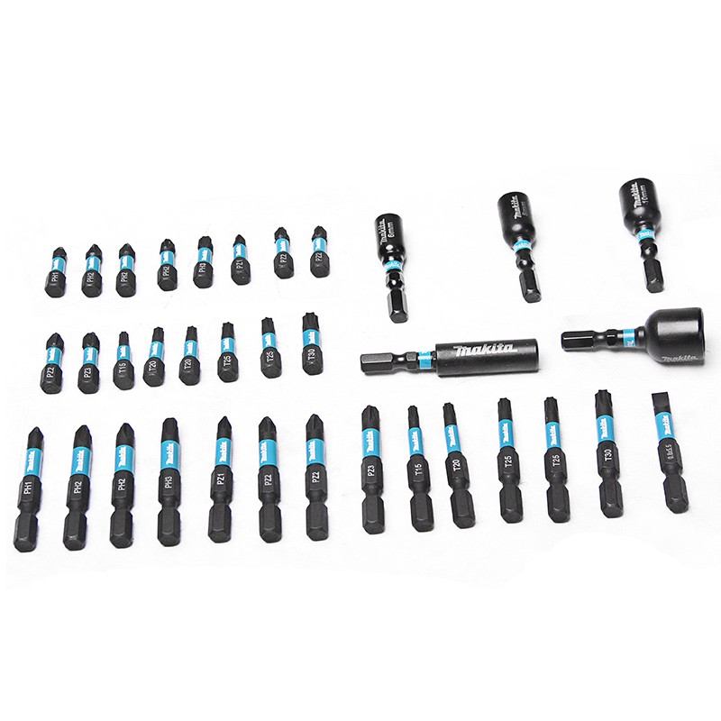 Zestaw bitów do wkrętarki udar – Power Tools Makita Set recenzja i cena