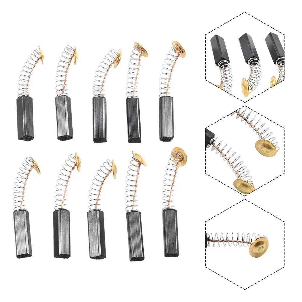 10x Szczotka węglowa 6x6x20mm  – Power Tools Carbon Brush recenzja i cena